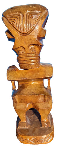 Tiki polynésien bois - tiki,