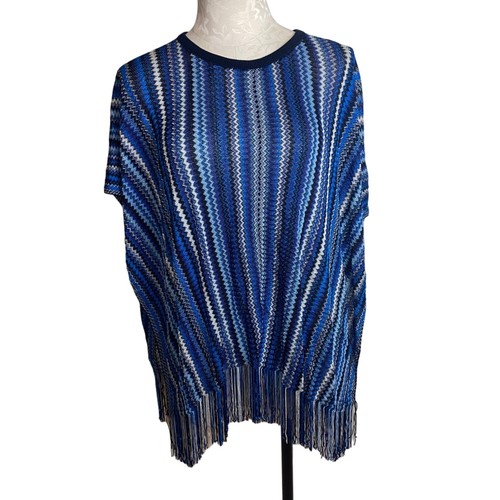 Missoni poncho cape blouse - poncho, top