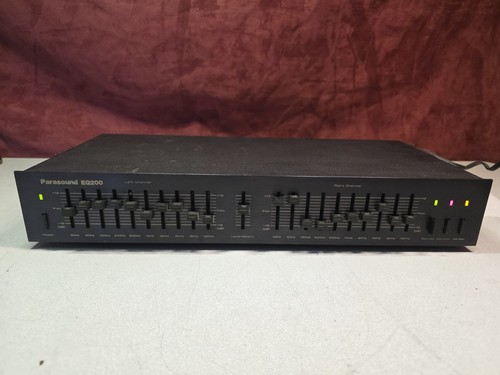 Parasound 200 equalizer - parasound,
