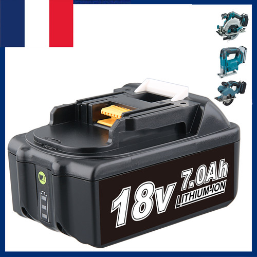 0ah pour batterie makita 18v - 7,0ah,