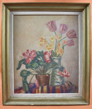 Peinture à l'huile sur toile