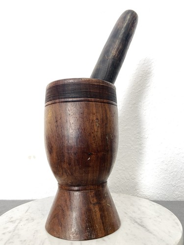 Mortier pilon bois - et,