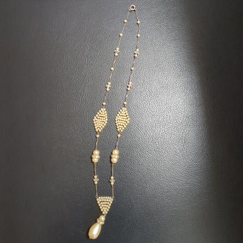 Collier vintage perles