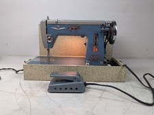 Vtg Montgomery Ward De Luxe Zig Zag Sewing Machine Model 788 With Case - Works