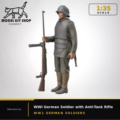 Ww1 soldat allemand - 1:35,