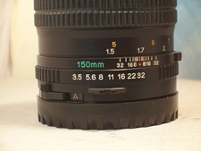 Objectif Mamiya sekor C  645
