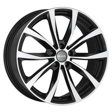 JANTES ROUES MAK WOLF POUR TOYOTA AURIS 7.5X18 5X114,3 BLACK MIRROR T6C