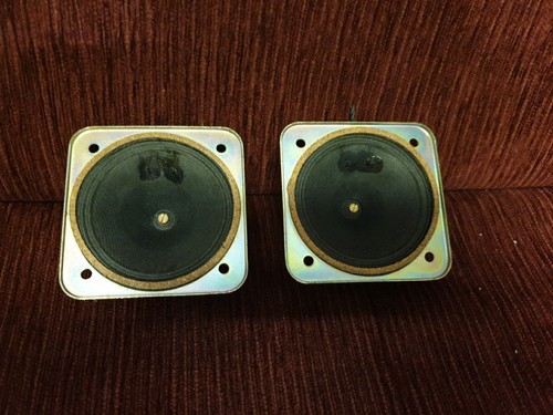 Pair tweeter ohm alnico - pair, of