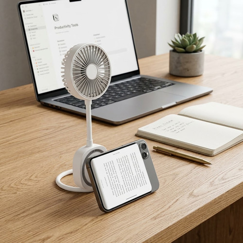 Ventilateur usb magnétique - usb,