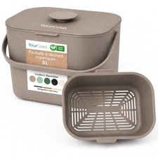 Poubelle bio de cuisine 5 l -