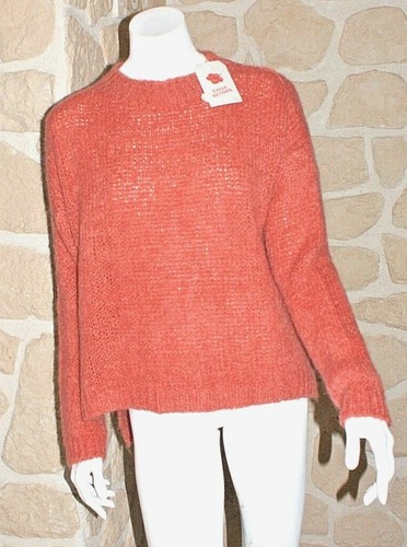 Pull orange rose - neuf, talia