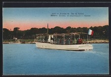 CPA Cannes, Bateaux Ésterel
