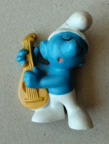 Figurine schtroumpf musicien - schtroumpf,