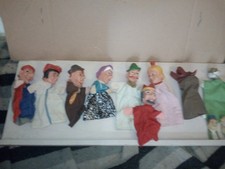 lot 11 marionnettes 9 à mains