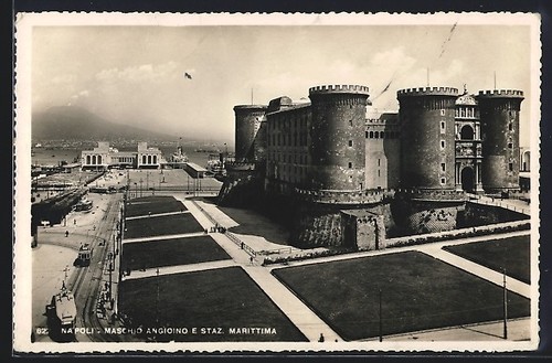 Carte postale naples - naples,, maschio