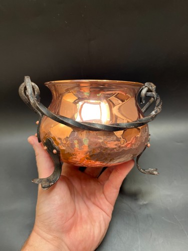 Vintage french hammered copper - vintage,