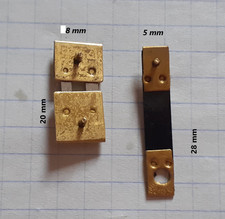 2 Ressorts , lamelle de suspension de balancier pour pendule, horloge