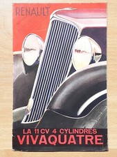 Renault Vivaquatre, prospectus