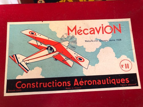 Jouet ancien mecavion - jouet,
