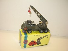 FJ, Pacific truck military crane France toy with a red hook r