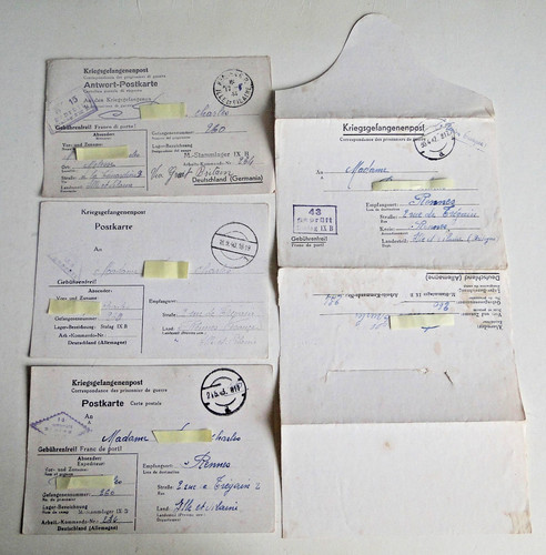 Lot documents lettres - lot,