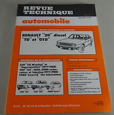 Repair Manual Revue Technique Renault R20/Ford Escort II status 03/1981