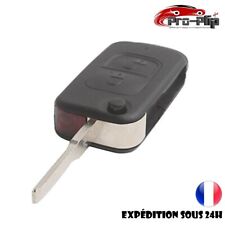 Coque de Clé pour Mercedes ML C CL S SL SEL E A G W 2 boutons sans rainures
