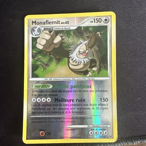 Carte pokémon monaflemit - carte,