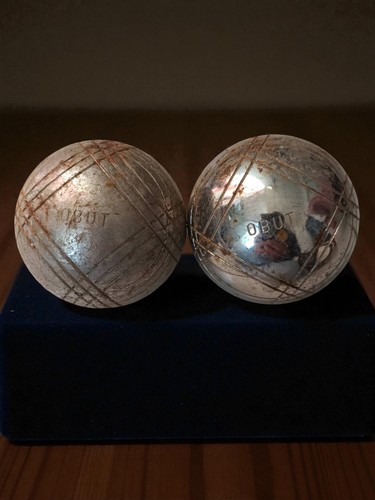 Paire boules pétanque obut - pétanque,