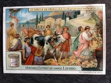 CHROME COMPANY LIEBIG CENTURY OF PERICLES PROCESSION PENDANT PHANATHENEES 36628