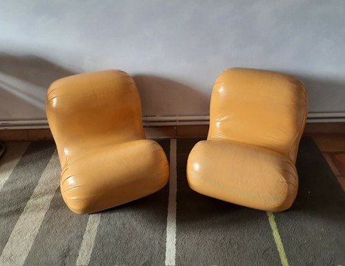 Chauffeuses vintage skai - chauffeuses,