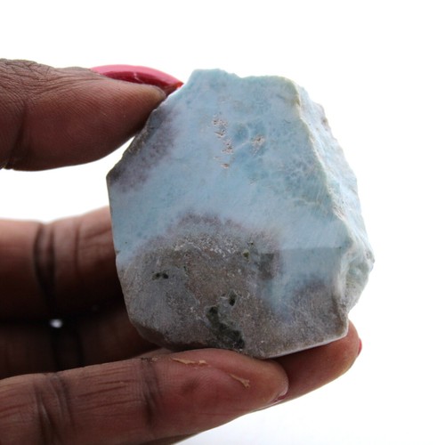 Plaque larimar semi poli 40gr - plaque, semi-poli