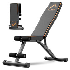 Banc de musculation pliable et