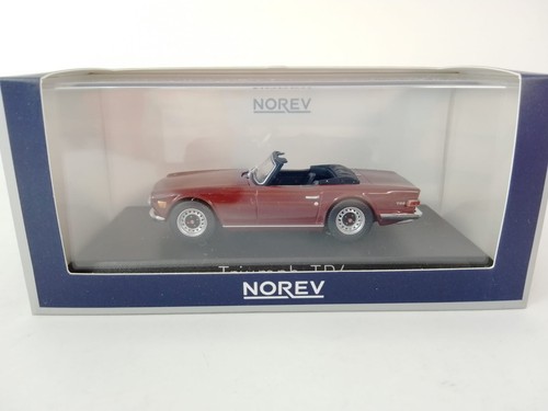 Norev triumph tr6 rouge - tr6, damson