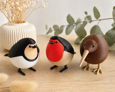 Lot de 3 Figurines Oiseaux