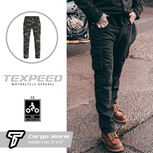 Jeans moto texpeed avec - texpeed,