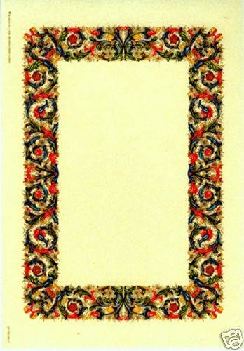 Illuminated parchment italian - illuminated,