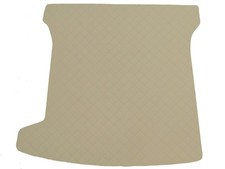 Matelassé Cuir artificiel BEIGE Tapis coffre pour Dacia Jogger 5/7 places 2022-…