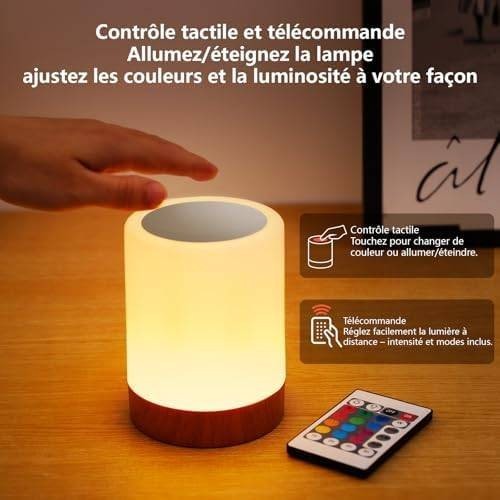 Lampe chevet capteur - chevet,