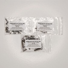 KAWASAKI VN 750 VULCAN 1985-2006 Kit n°1 vis BTR inox carburateur VN750