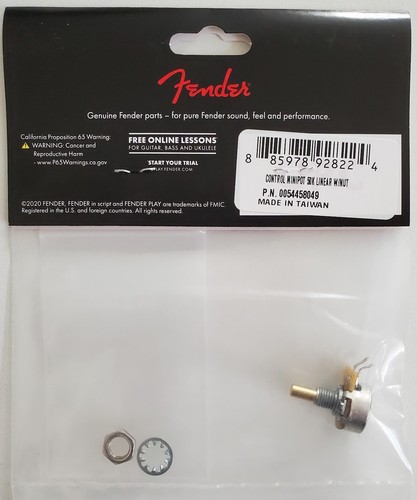 Potentiometre fender mini - potentiometre,