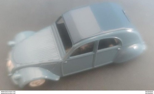 Citroen 2cv bleu dinky toys - dinky,