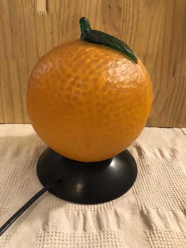 Lampe vintage orange - lampe,