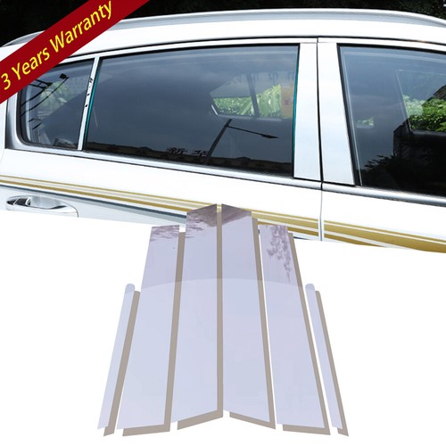 6pcs door window chrome pillar - 6pcs,