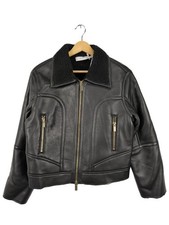 KAOS Veste en cuir synthétique Dames Veste T EU 42 noir style décontracté