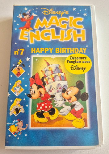 Magic english happy birthday - magic,