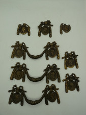 Lot poignée de meuble , tiroir, commode, 18eme LOUIS XV  XVI,  bronze ou laiton