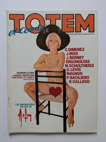 Totem comix 1987 aslan - comix,
