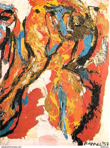 Carte postale art peinture - -,