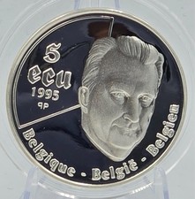 Pièce d'argent Belgique 1995